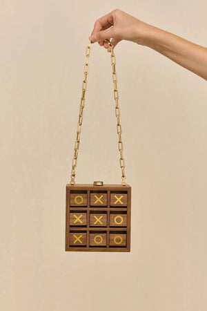 Tic Tac Toe Clutch