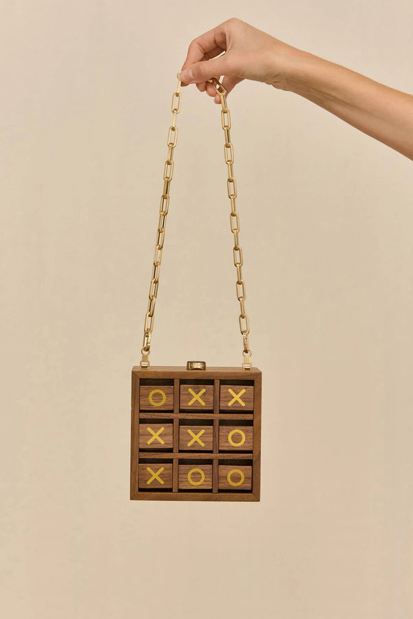 Tic Tac Toe Clutch