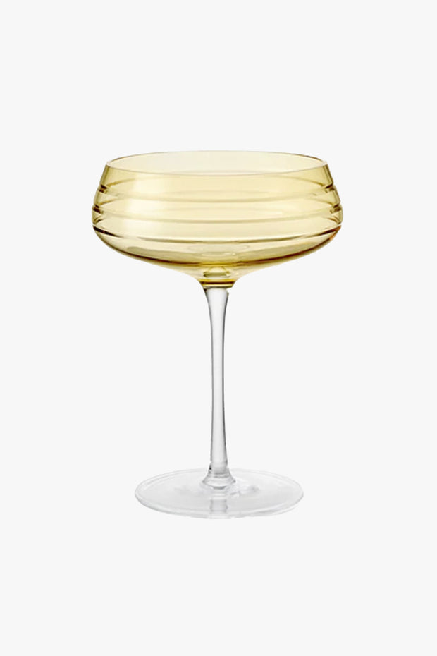 Champagne Coupe Triple Cut