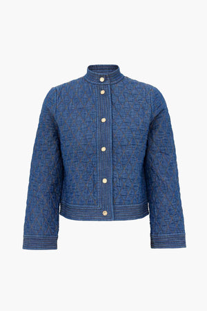 Echo Denim Quilted Jacket
