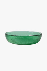 The Emeralds: Glass Salad Bowl