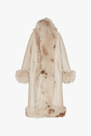 Long Hair Shearling Coat