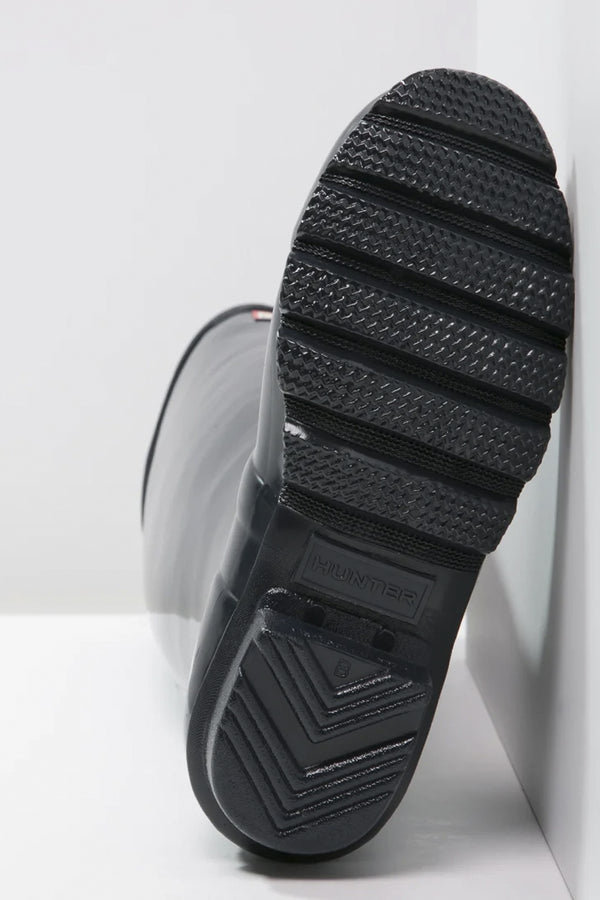 Womens Original Tall Gloss Boot in Navy