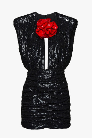 Sleeveless Sequin Mini Dress 17