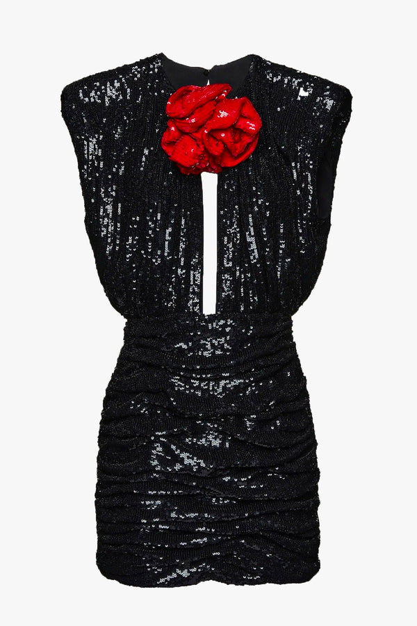 Sleeveless Sequin Mini Dress 17