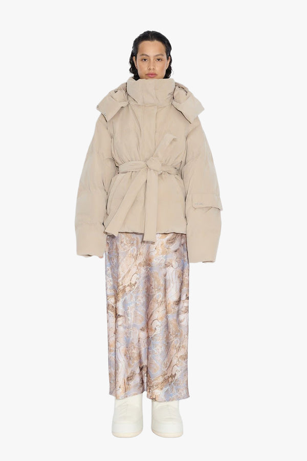 Steilia Brushed Down Jacket