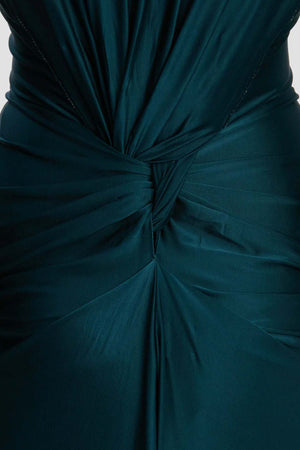 Long Sleeve Cut-Out Gown