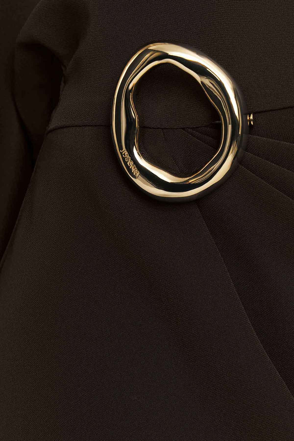 Joya Dress Satin Twill