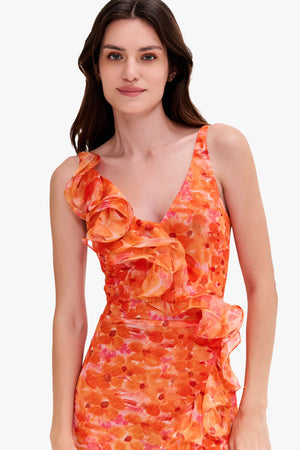 Myosotis Flutter Gown