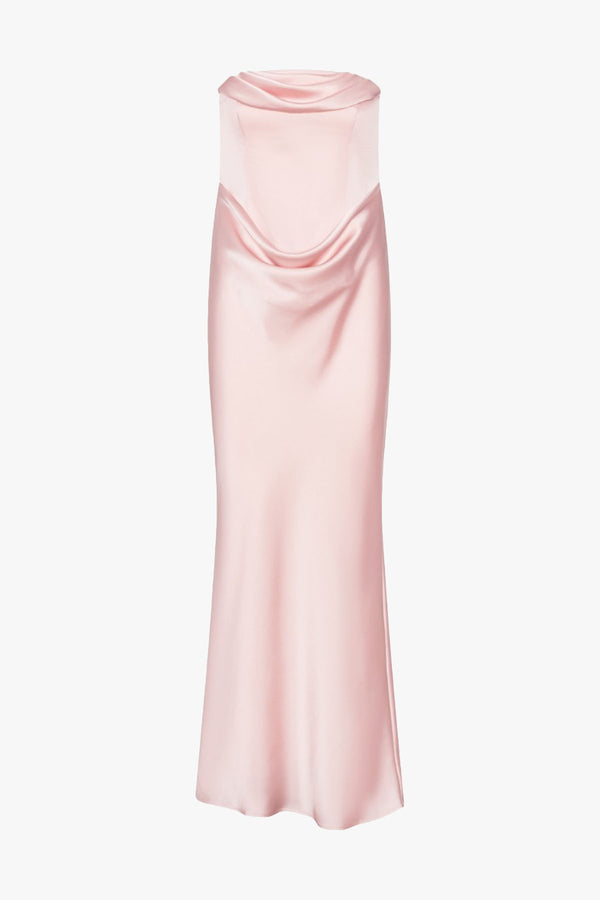Corsage Long Dress