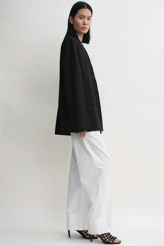 Raw Lapel Jacket