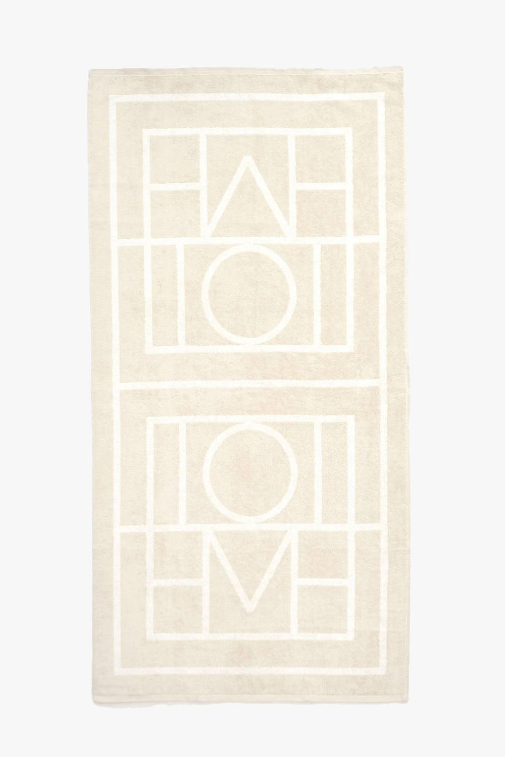 Monogram Jacquard Beach Towel