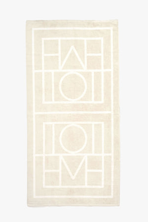 Monogram Jacquard Beach Towel