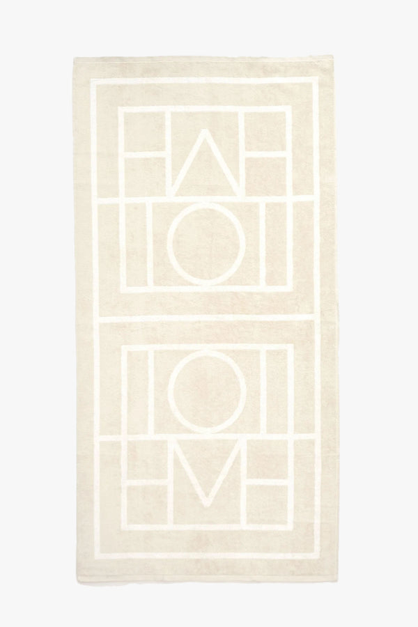 Monogram Jacquard Beach Towel