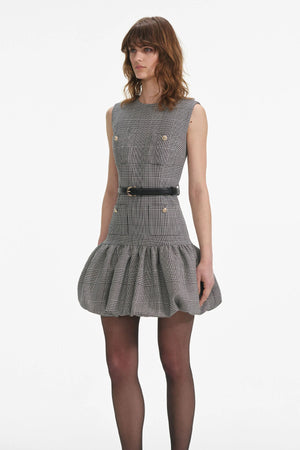 Prince Of Wales Check Mini Dress