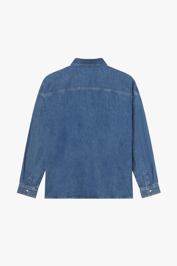 Ritz Embroidery Denim Shirt