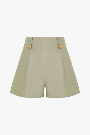 Luna Wool Silk Tailored Short