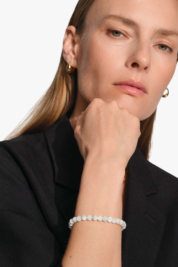 Cove bracelet slim white