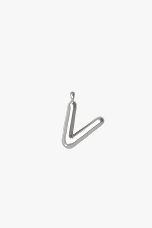Letter charm Small V