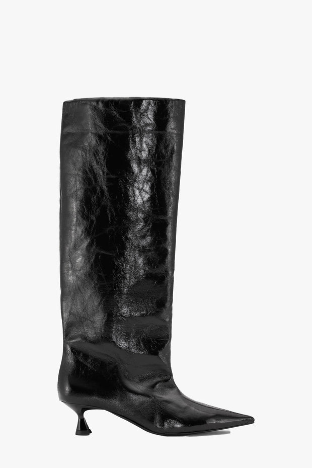 Soft Slouchy High Shaft Boot Naplack