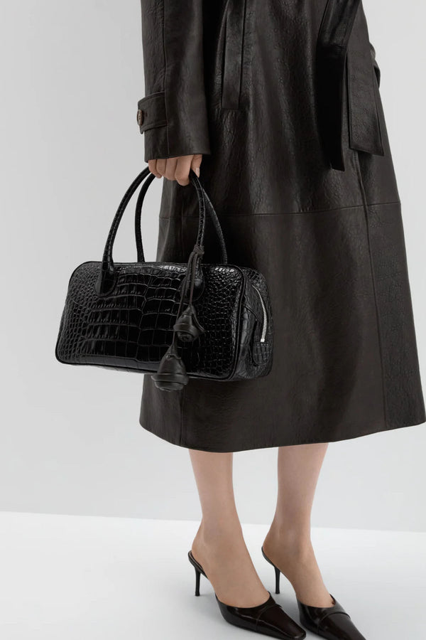 Brigitte Bag Regular Leather Croco
