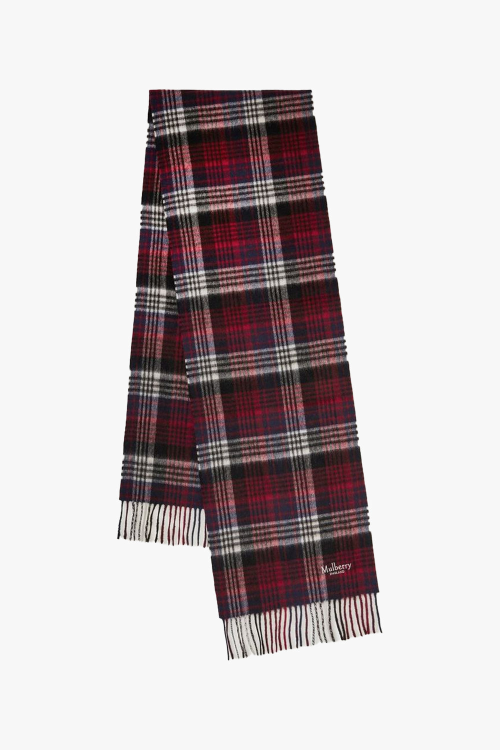 Mulberry Heritage Check Scarf