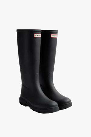 Unisex Downpour Tall Boot in Black