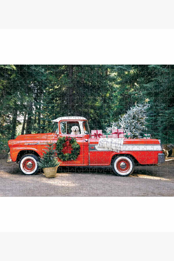 Gray Malin The Winter Holiday 2-Sided 500 Piece Puzzle