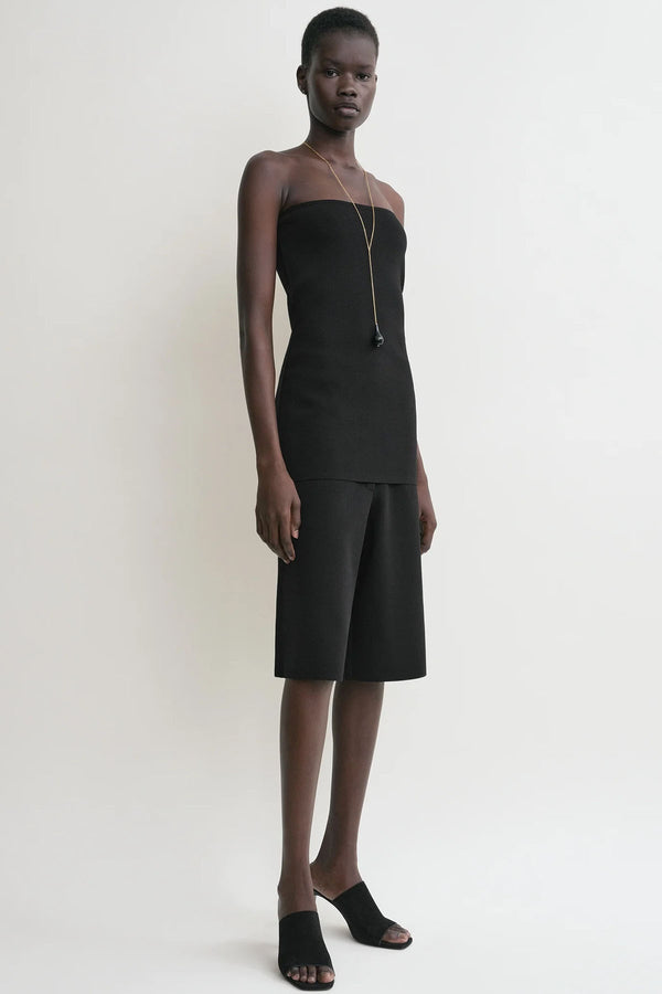 Compact Knit Tube Top