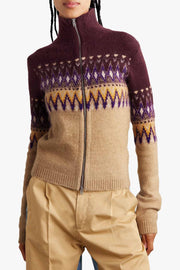 Knit Zip Cardigan