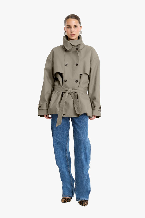Short Trench Coat