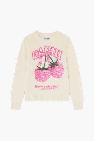 Graphic Wool Sweater