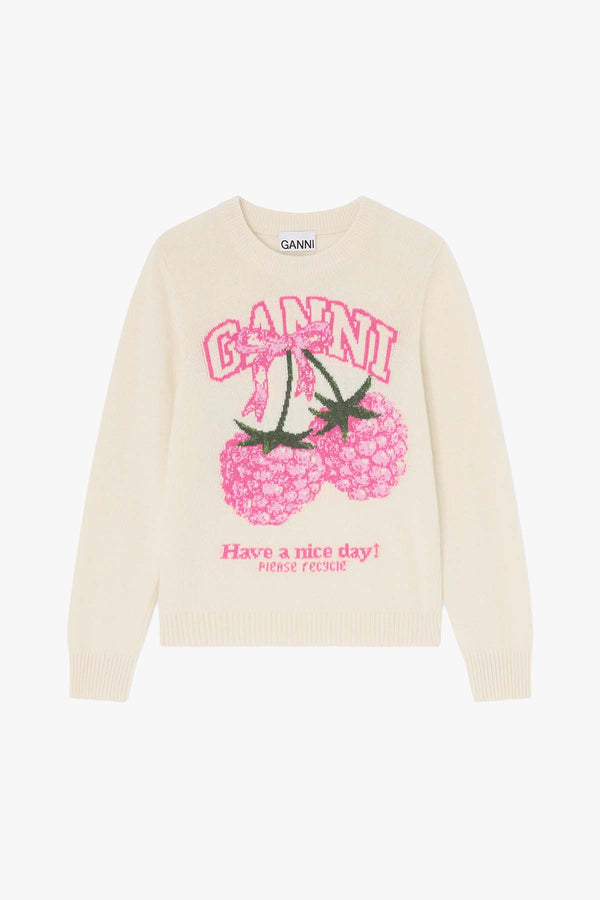 Graphic Wool Sweater