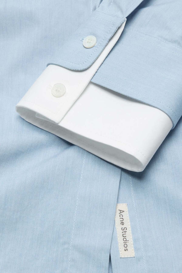 ACNE STUDIOS - Shirt Light Blue / White