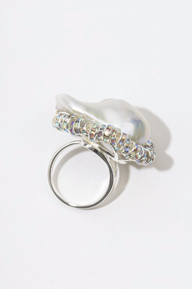 Diamond Baroque Ring