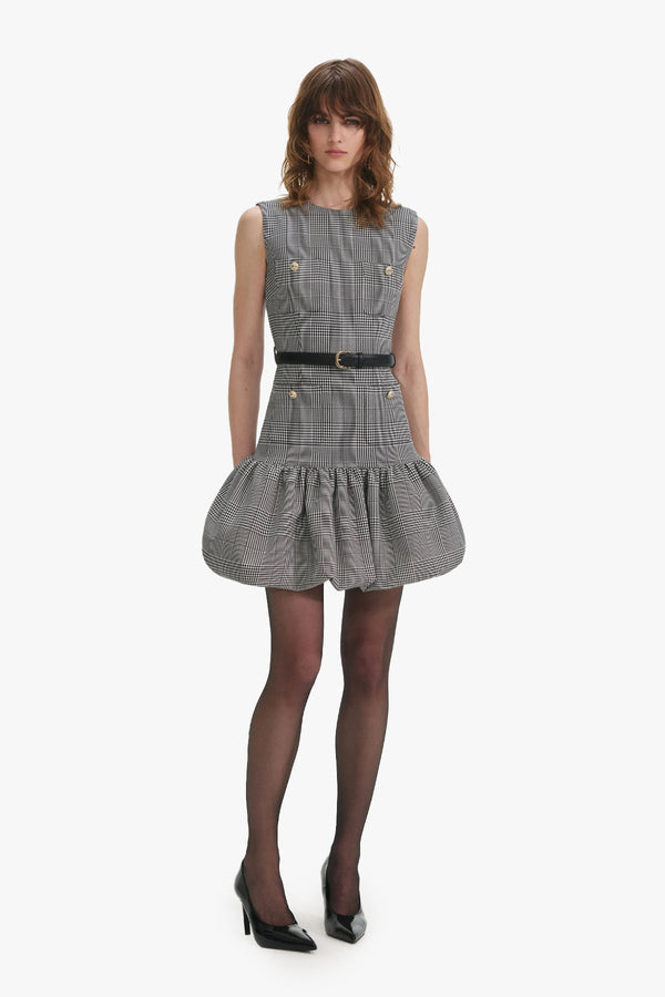 Prince Of Wales Check Mini Dress