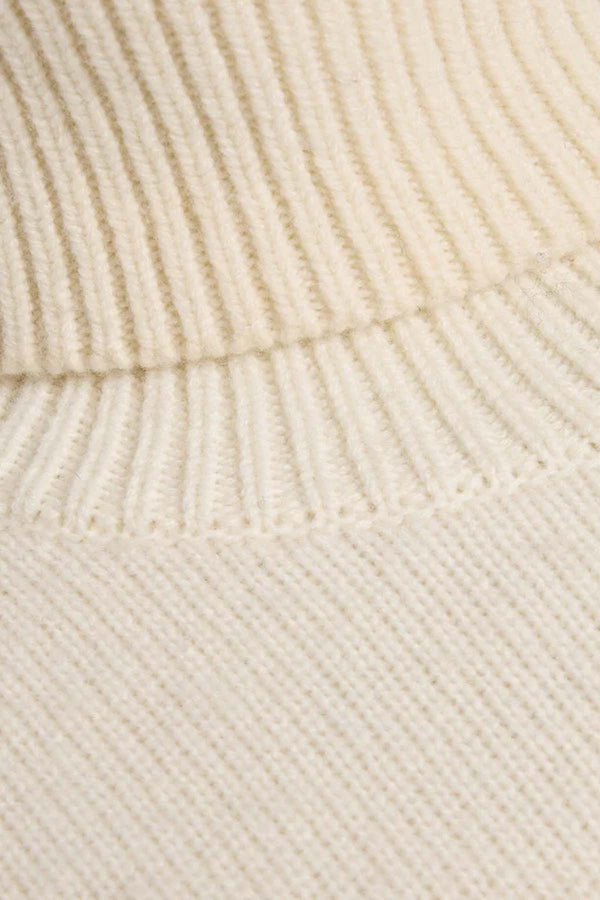 Wide Turtleneck Dress