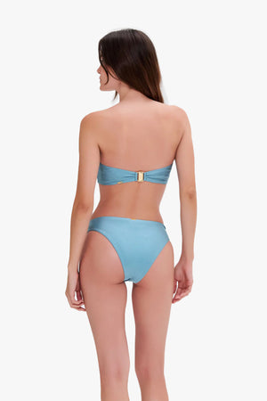 Seashell Lycra Halterneck Petal Bikini Top