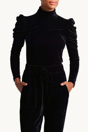 Luxe Velvet Turtleneck