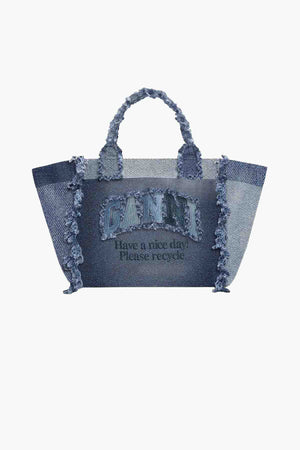 Small Trapeze Shopper Denim
