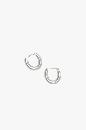 Chunky Hoop Tiny - Silver