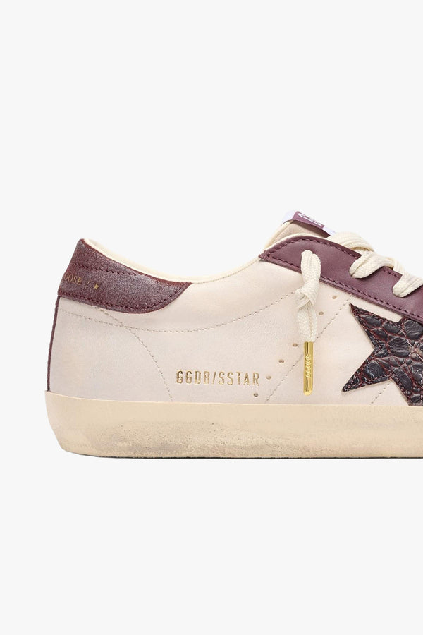 Super Star Suede Toe And Heel Nappa Upper Cocco Printed Star
