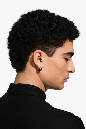 Bao Hoops Small Gold