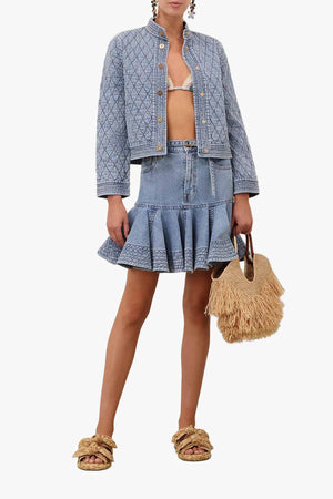 Indra Denim Mini Skirt