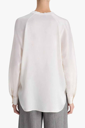 Band Collar Blouse