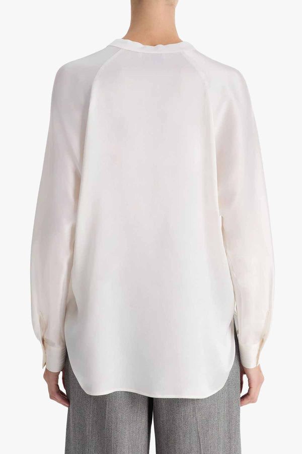 Band Collar Blouse