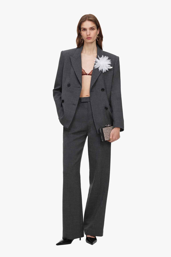 Grey Tailored Trousers