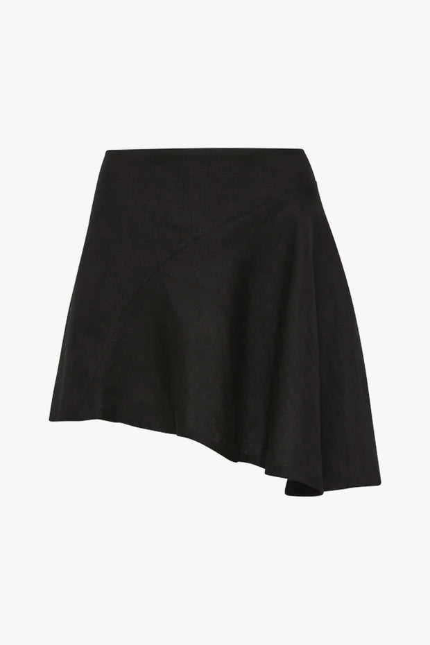 Antibes Asymmetrical Mini Skirt