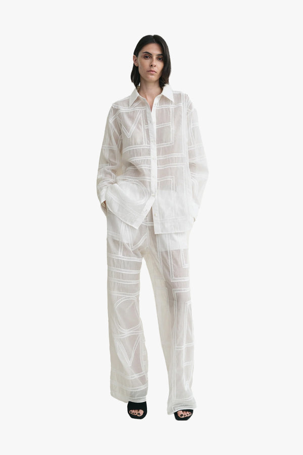 Classic Crochet Shirt