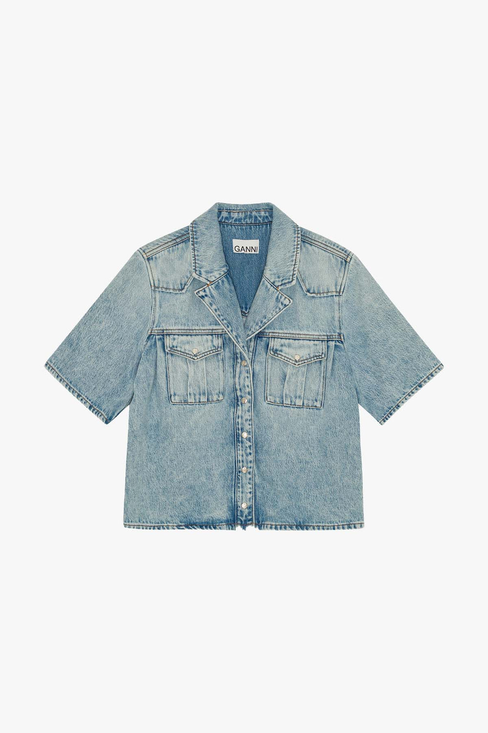Soft Rigid Denim Shirt
